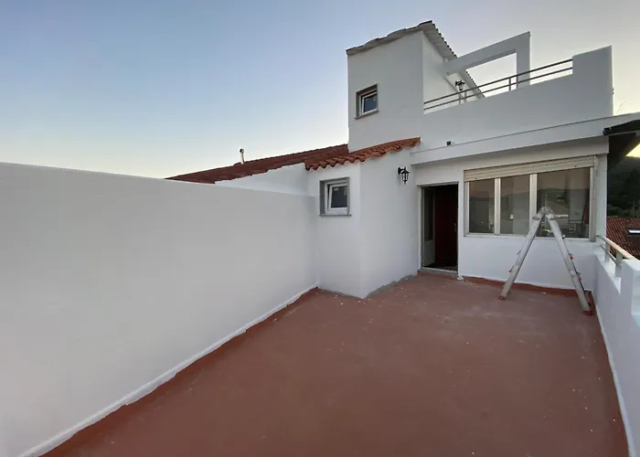 With Terrace Near The Esteiro-Muros